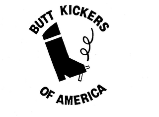 BUTT KICKERS OF AMERICA logo