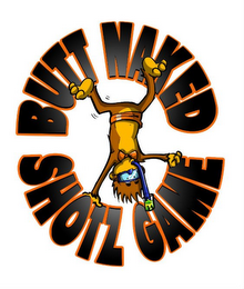 BUTT NAKED SHOTZ GAME logo