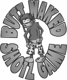 BUTT NAKED SHOTZ GAME logo