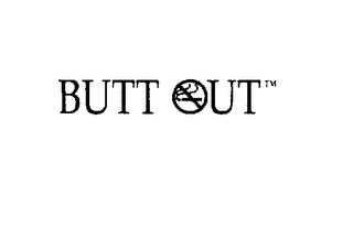 BUTT OUT logo