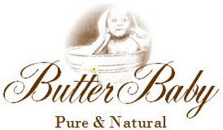 BUTTER BABY PURE & NATURAL logo