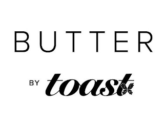 BUTTER BY TOAST logo