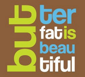 BUTTER FAT IS BEAUTIFUL logo
