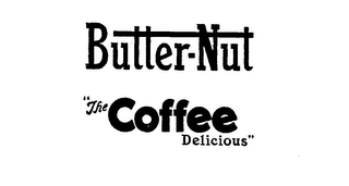 BUTTER-NUT "THE COFFEE DELICIOUS" logo