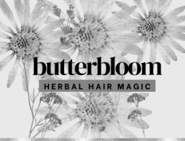 BUTTERBLOOM HERBAL HAIR MAGIC logo
