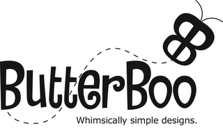 BUTTERBOO WHIMSICALLY SIMPLE DESIGNS. logo
