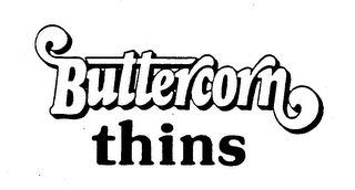 BUTTERCORN THINS logo