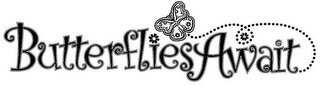 BUTTERFLIES AWAIT logo