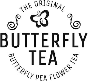BUTTERFLY TEA THE ORIGINAL BUTTERFLY PEA FLOWER TEA logo