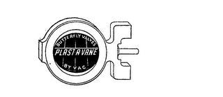 BUTTERFLY VALVES PLAST-A-VANE BY V.A.C. logo