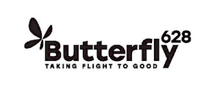 BUTTERFLY628 TAKING FLIGHT TO GOOD logo
