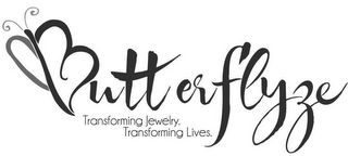 BUTTERFLYZE TRANSFORMING JEWELRY. TRANSFORMING LIVES. logo