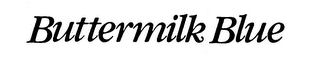 BUTTERMILK BLUE logo