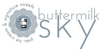 BUTTERMILK SKY PIES, ICE CREAM & SIGNATURE SWEETS logo
