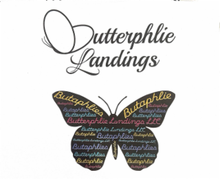BUTTERPHLIE LANDINGS LLC, BUTAPHLIES, BUTAPHLIE BUTTERPHLIES logo