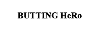 BUTTING HERO logo