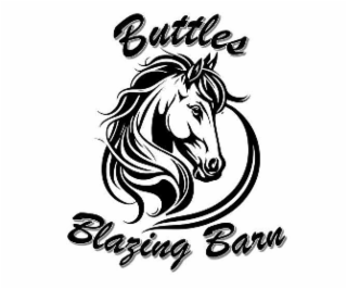 BUTTLES BLAZING BARN logo