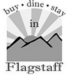BUY · DINE · STAY IN FLAGSTAFF logo