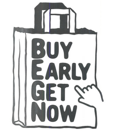 BUY EARLY GET NOW logo