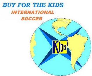 BUY FOR THE KIDS INTERNATIONAL SOCCER KIDS logo