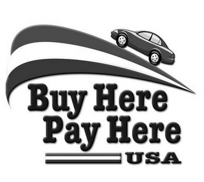 BUY HERE PAY HERE USA logo