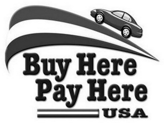BUY HERE PAY HERE USA logo