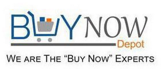 BUY NOW DEPOT WE ARE THE "BUY NOW" EXPERTS logo