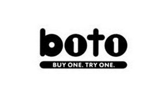 BUY ONE. TRY ONE. BOTO 11 logo