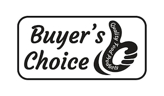 BUYER'S CHOICE QUALITY FOOD PRODUCTS logo
