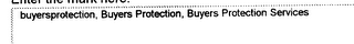 BUYERSPROTECTION, BUYERS PROTECTION, BUYERS PROTECTION SERVICES logo
