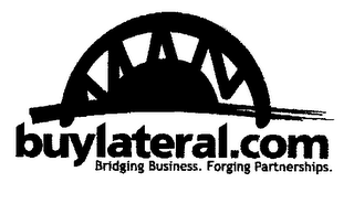 BUYLATERAL.COM BRIDGING BUSINESS. FORGING PARTNERSHIPS. logo