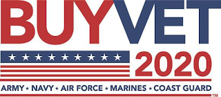 BUYVET 2020 ARMY NAVY AIR FORCE MARINES COAST GUARD logo