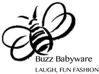 BUZZ BABYWARE LAUGH, FUN FASHION logo