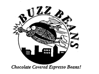 BUZZ BEANS CHOCOLATE COVERED ESPRESSO BEANS! logo