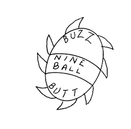 BUZZ BUTT NINE BALL logo