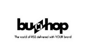 BUZZHOP THE WORLD OF RSS DELIVERED WITH YOUR BRAND logo