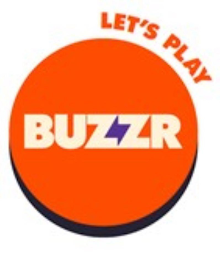 BUZZR LET'S PLAY logo