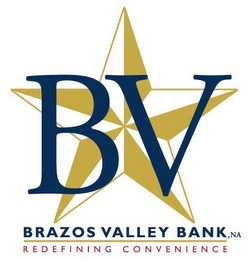 BV BRAZOS VALLEY BANK REDEFING CONVENIENCE logo