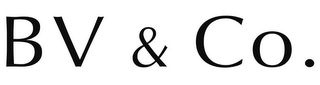 BV & CO. logo