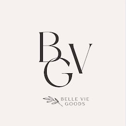 BVG BELLE VIE GOODS logo