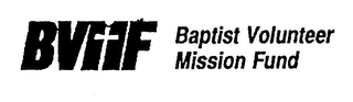 BVMF BAPTIST VOLUNTEER MISSION FUND logo