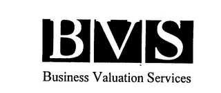BVS BUSINESS VALUATION SERVICES