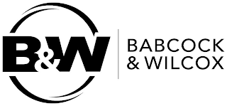 B&W BABCOCK & WILCOX logo
