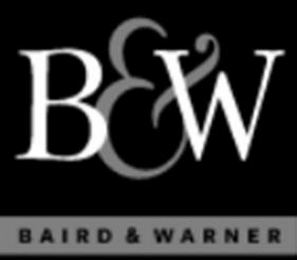 B&W BAIRD & WARNER logo