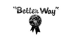 BW "BETTER WAY" BETTER WAY logo