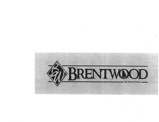 BW BRENTWOOD BY SEMCO STONE logo