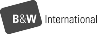 B&W INTERNATIONAL logo