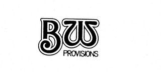 BW PROVISIONS logo