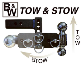 B&W TOW & STOW logo