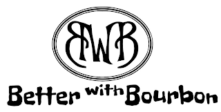 BWB BETTER WITH BOURBON logo